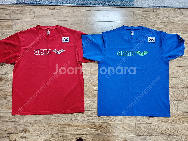 [2XL] 아레나 국가대표 일본 수입 반팔티--0
