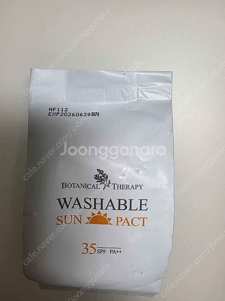 보타니컬테라피 베이비 워셔블 썬밀크+썬팩트 리필(새상품)--2