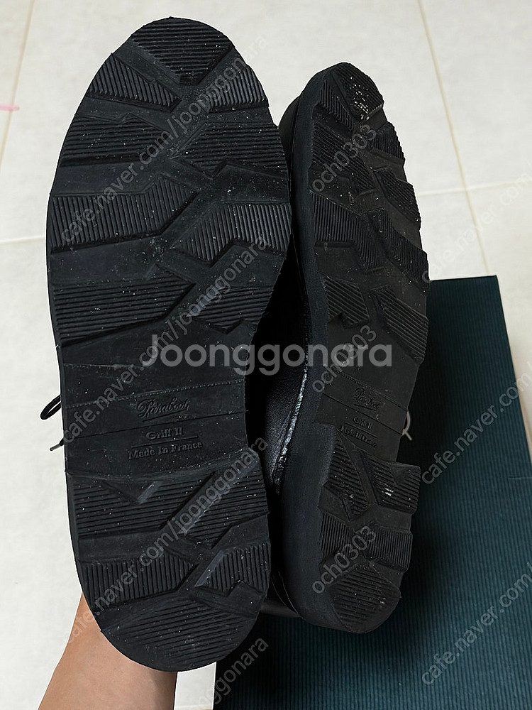 파라부트 아비뇽 블랙 느와르 - 5.5(250) 사이즈...--4