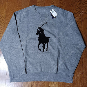 폴로 랄프로렌 빅포니 크루넥 맨투맨 스웻셔츠 XL 진그레이 팝니다. POLO