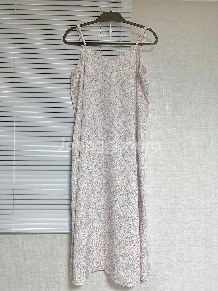 잔꽃 파스텔 끈원피스 (새상품)--0