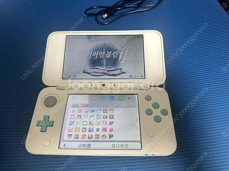 닌텐도 2ds xl 튀어나와요 동물의숲 에디션--5