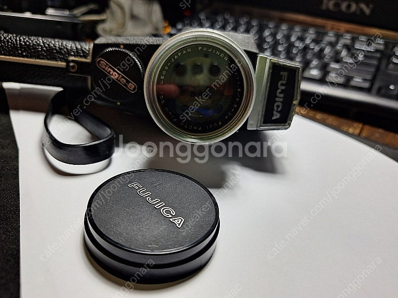 하자품/빈티지 필름 무비카메라/후지카 싱글8 Z450--5