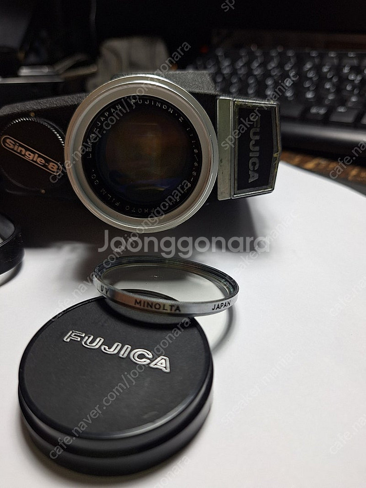 하자품/빈티지 필름 무비카메라/후지카 싱글8 Z450--6