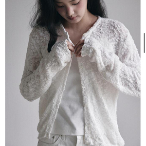 새상품) 윤슬샵 가디건 cotton slub cardigan