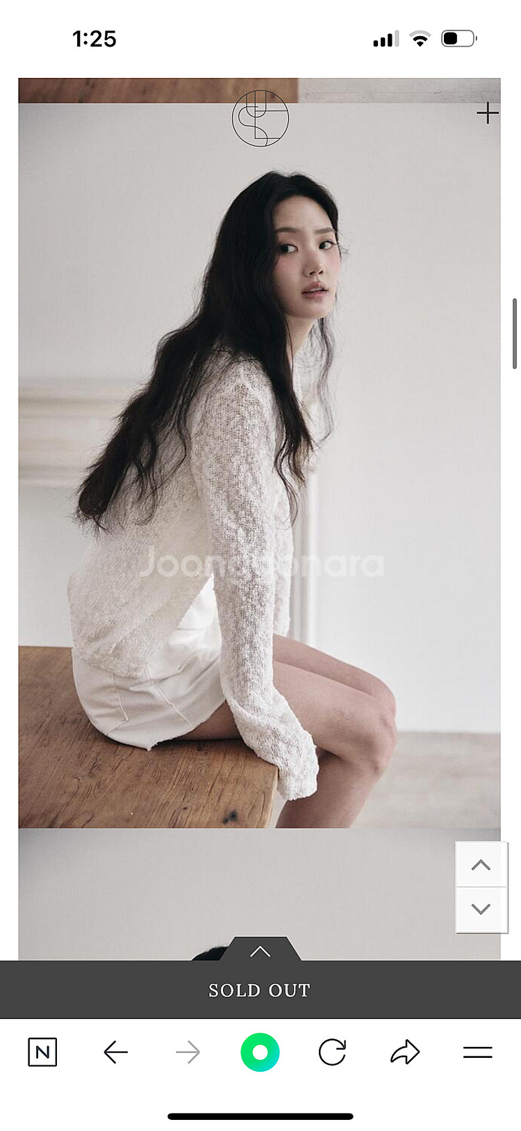 새상품) 윤슬샵 가디건 cotton slub cardi...--2