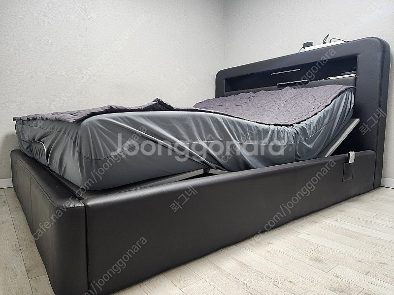 세진침대 브릭스 무중력 LED 모션베드 침대+하이브리드...--0