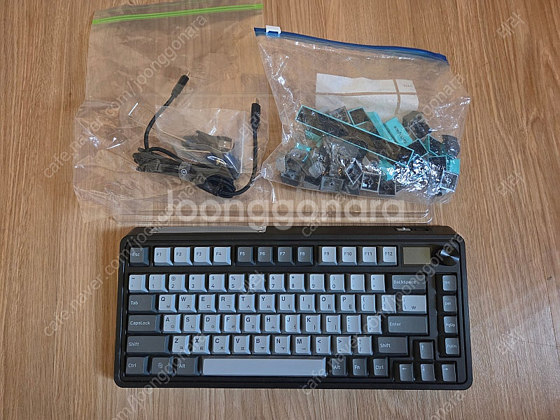 FL-ESPORTS CMK75 유무선 LCD--0