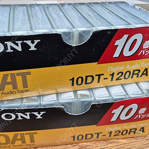 소니 DAT 새것 10DT-120RA