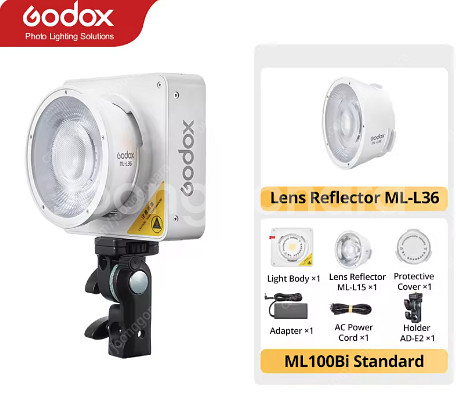 GODOX 고독스 ML100BI + 악세서리 2세트판매--0