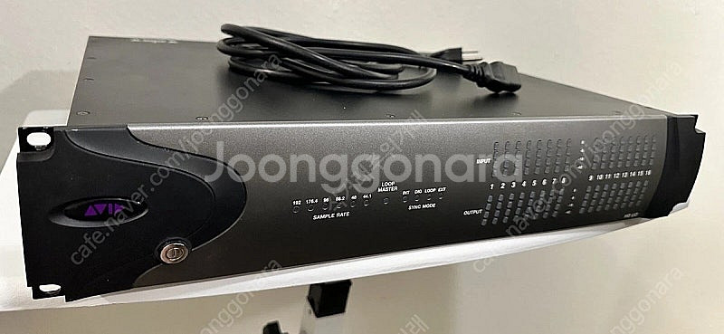 아비드 프로툴 hd 8x8x8 adda 컨버터 워드클락...--0