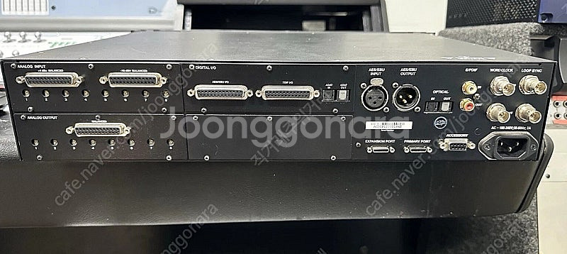 아비드 프로툴 hd 8x8x8 adda 컨버터 워드클락...--2