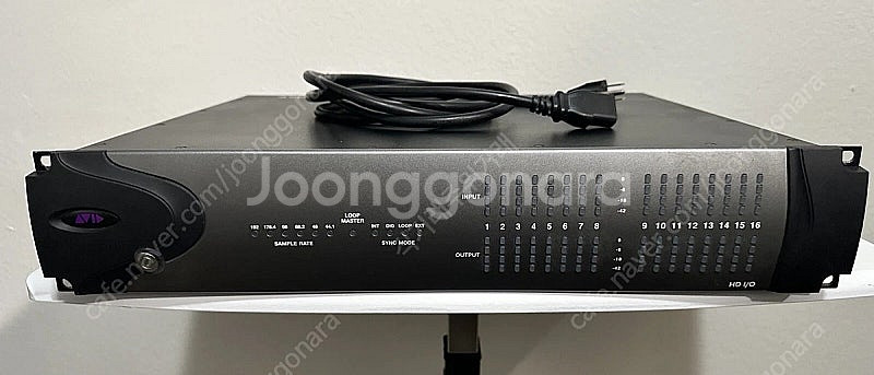 아비드 프로툴 hd 8x8x8 adda 컨버터 워드클락...--3