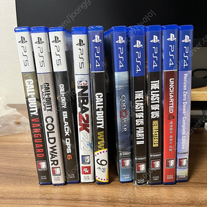 PS5 PS4 콜오브듀티 게임 타이틀 CD DVD 외 다수