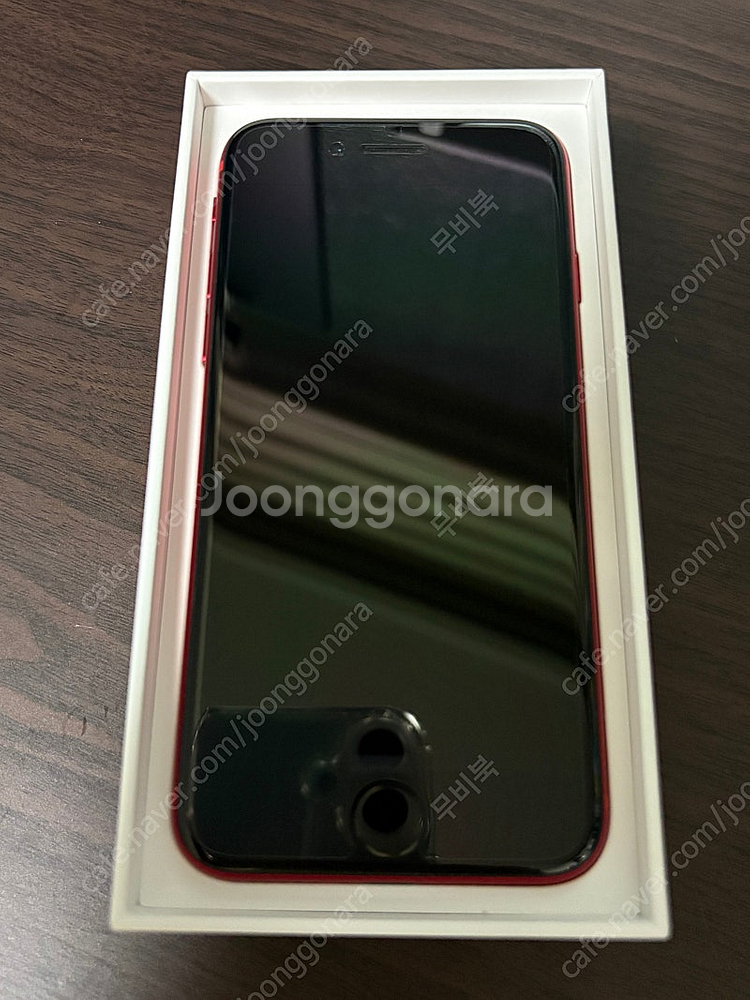 아이폰 se2 64g 레드 배터리 100--2
