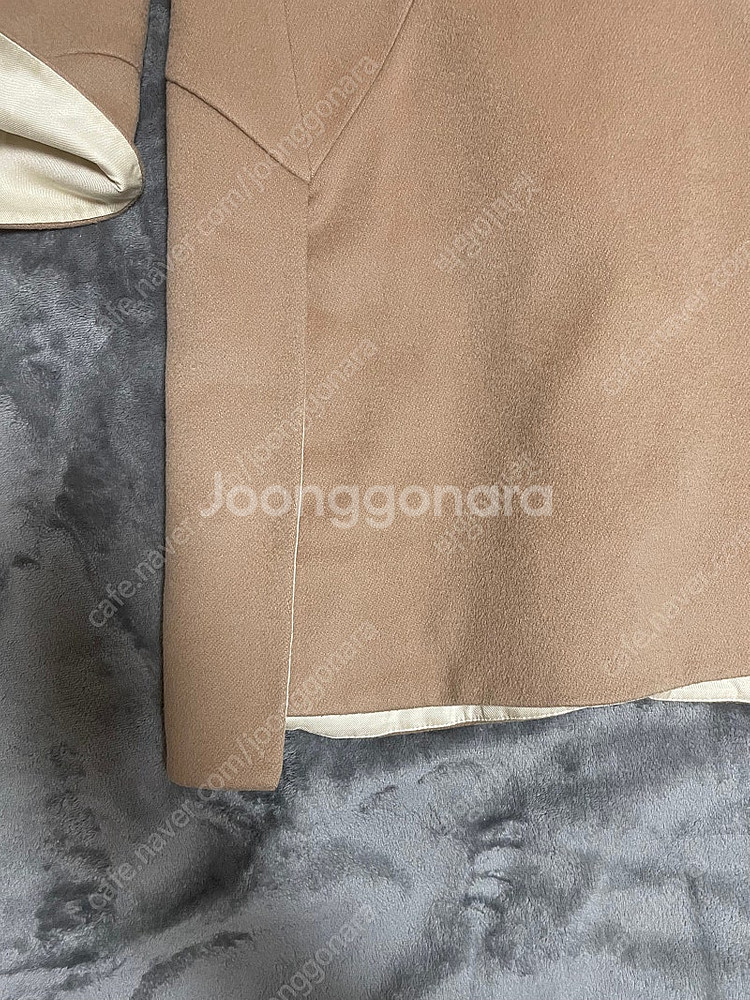 한섬 타임 모직 브라운 원피스 정품--5
