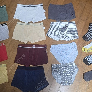 남아 사각팬티. 삼각팬티. 양말 . 6-8세 / 75-80사이즈 . 일괄