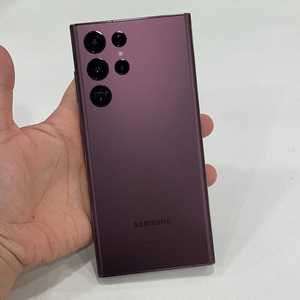 갤럭시S22울트라 버건디 256GB (S908) 외관 A급 36만원 판매합니다!