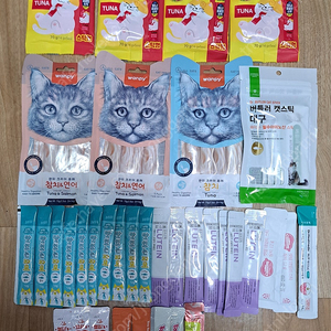고양이 츄르 68개 미개봉 일괄