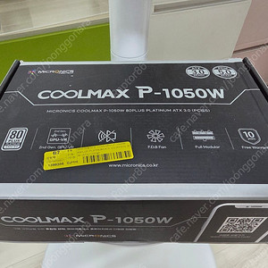 마이크로닉스 COOLMAX P-1050W 80PLUS플래티넘 ATX3.0 박풀 판매