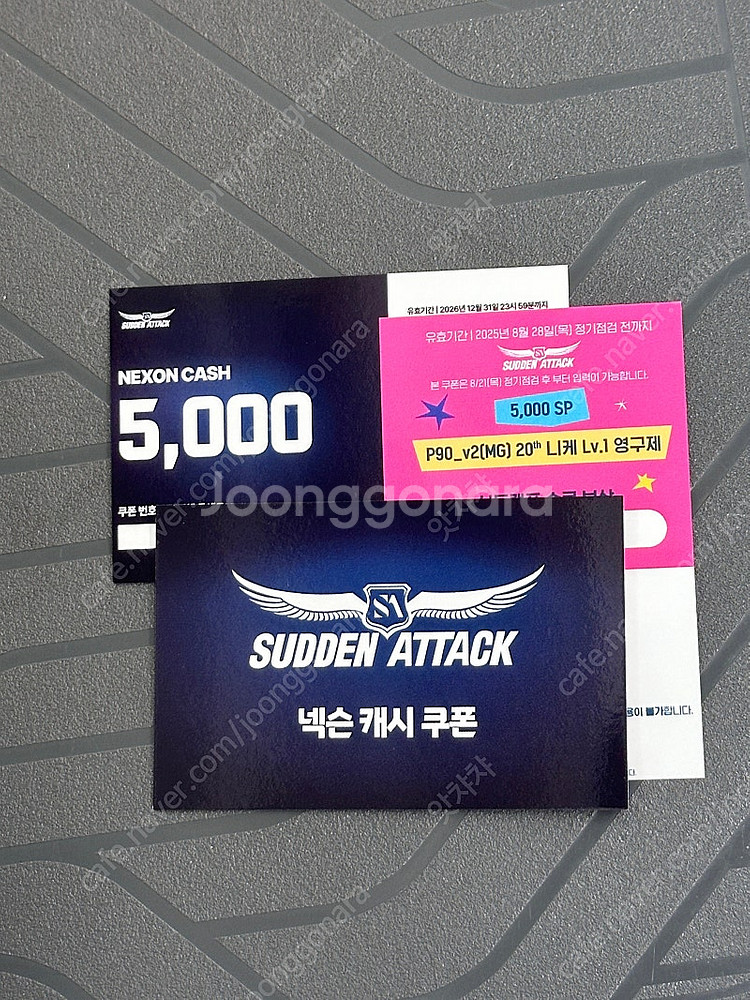 서든어택 성수 서든 니케 +캐시 쿠폰 5000sp + ...--0