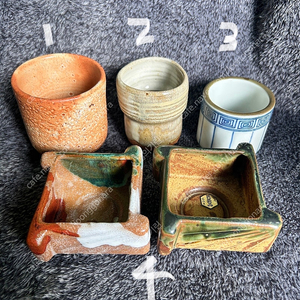 일본 미사용 핸드메이드 다도 다기 도자기 찻잔 후타오키