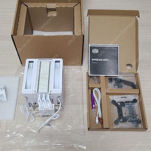 쿨러마스터 HYPER 612 APEX 화이트 CPU 공랭쿨러
