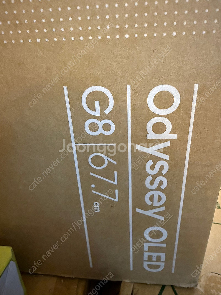 미개봉 삼성 OLED G8 S27FG810 4K 240...--0