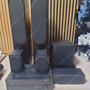 Jamo(야모) 5.1ch 스피커 + 야마하 리시버