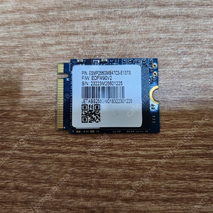 신품급) 스팀덱 적출 2230 SSD 256GB 팝니다