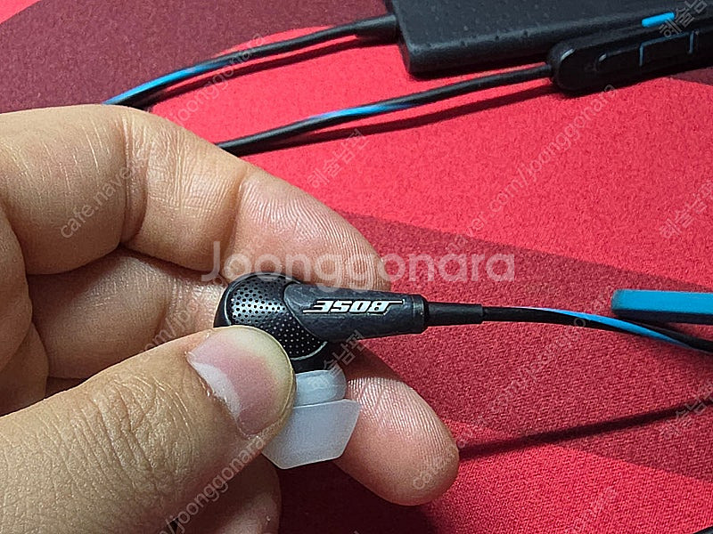 보스 qc20 bose +파우치 + 여분--2