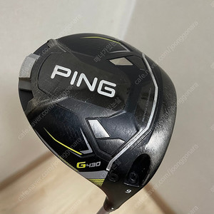 [정품] 핑 G430 max HL 드라이버 9도 후지쿠라 NX 35 팝니다