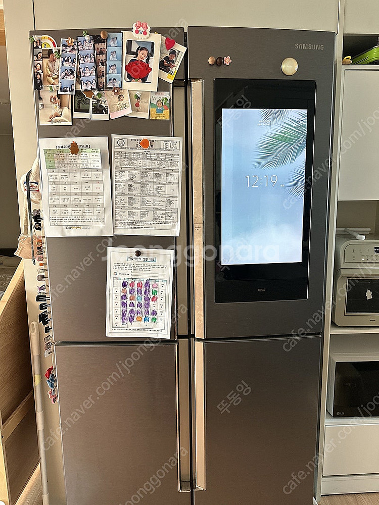 삼성 패밀리허브 4도어냉장고--3