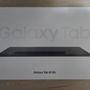 갤럭시탭s9 5g 256g 미개봉 그라파이트