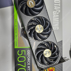 ZOTAC Solid RTX 5070 그래픽카드