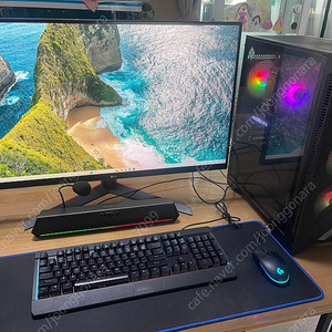 7500F RTX4070 SUPER 본체 32인치 2K 144Hz 모니터 풀셋