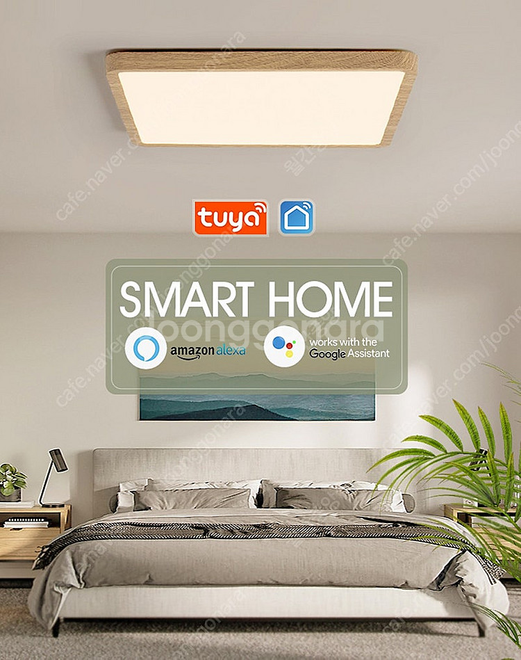 MARPOU Tuya 스마트 LED 천장 조명 화이트 ...--3