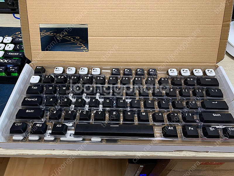 독거미 Win60 자석축 키보드 및 키캡 판매합니다--3