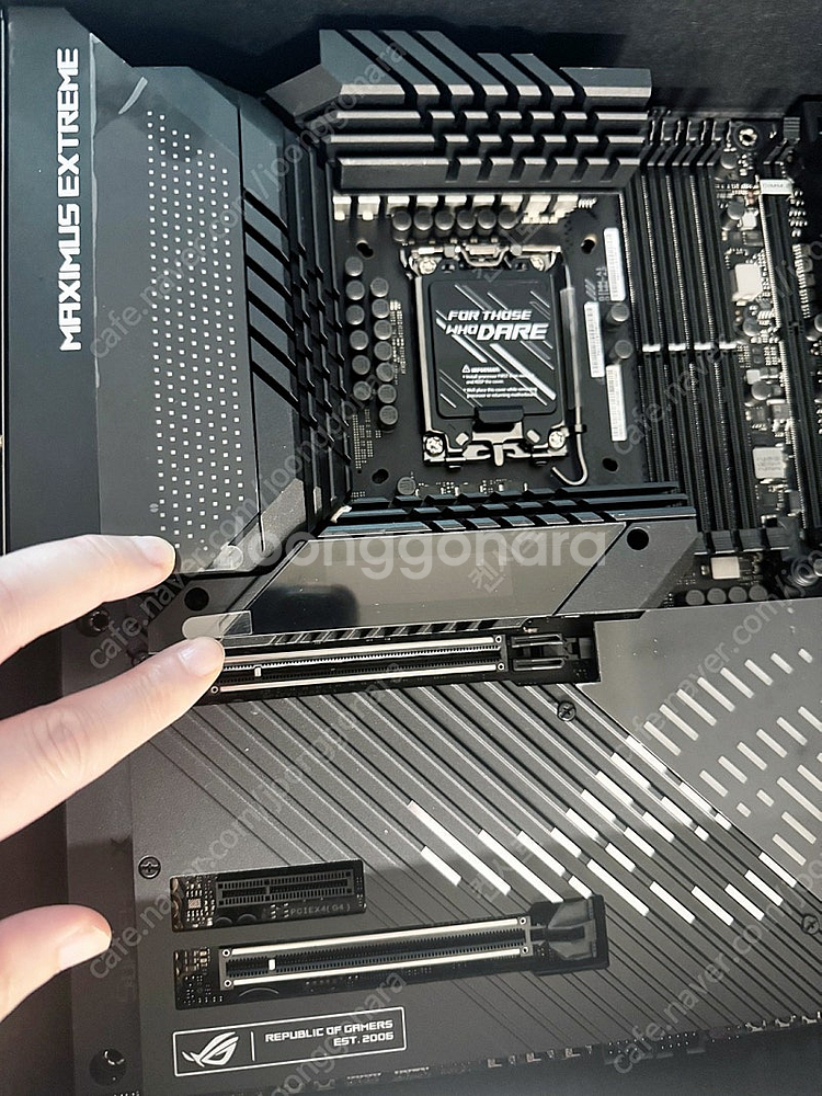 ASUS Z790 막시무스 익스트림 + 13900k 팝...--5