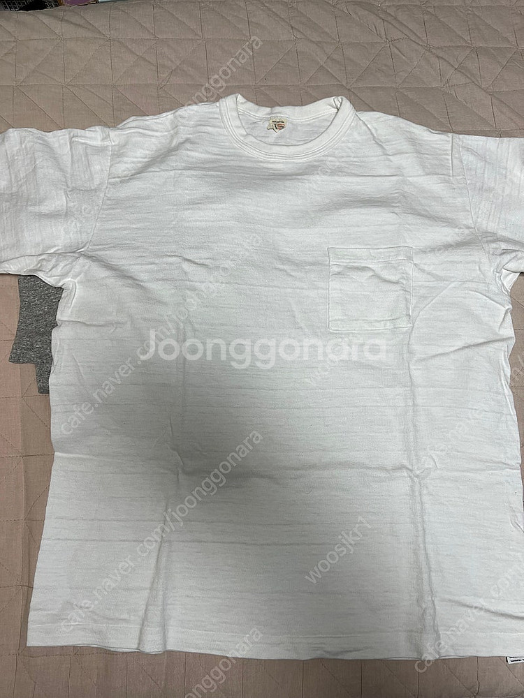 XXL 웨어하우스 4601 티셔츠 화이트 그레이--0