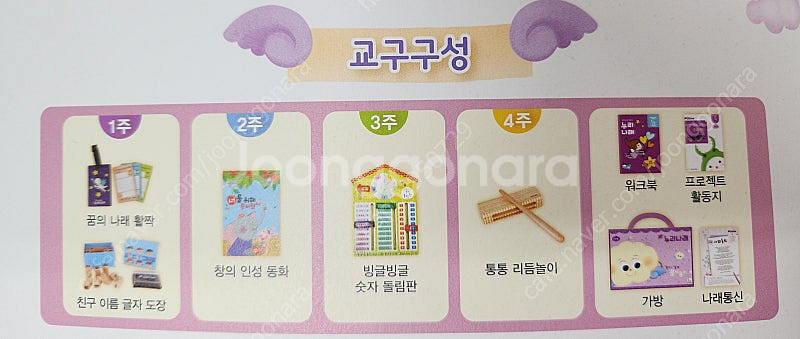 [새제품] 놀이중심 누리나래 교구교재세트...유아 통합...--9