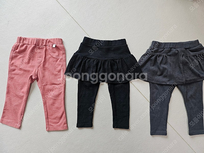 모이몰른 유아 치랭스 바지 일괄 90--0