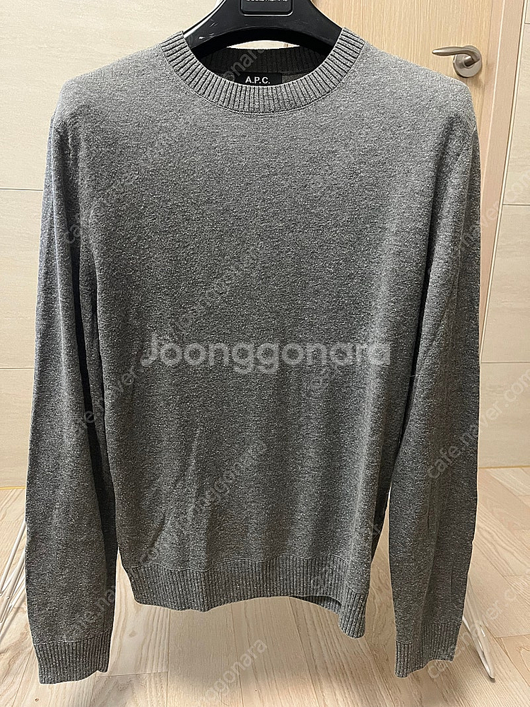 아페쎄 A.P.C / 크루넥 니트 그레이 / S사이즈--0