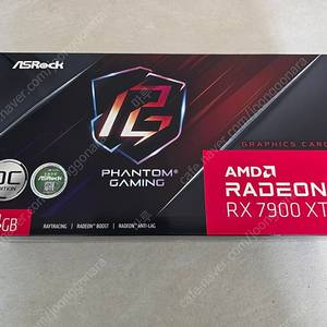 ASROCK RX 7900 XTX 팬텀 24GB 미개봉