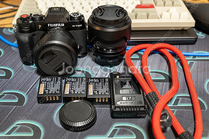 후지필름 X-T50 블랙 (렌즈 2종, 배터리 3개) ...--0