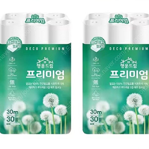 천연펄프 화장지 30미터 30롤×2팩(총60롤)무료배송17900원 빠른배송