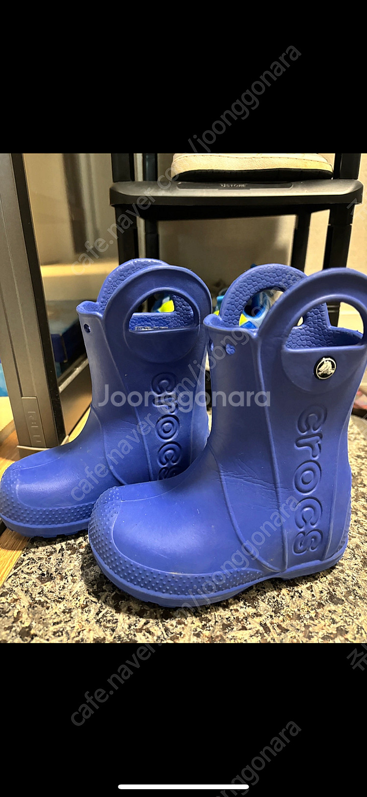 크록스 아동 레인부츠 8c--1