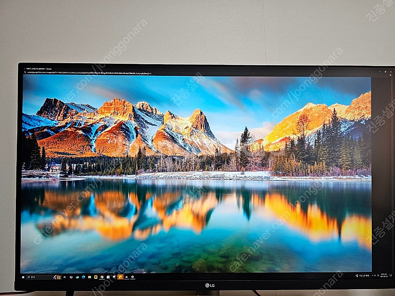 lg 32un650 32인치 4k모니터 판매--0