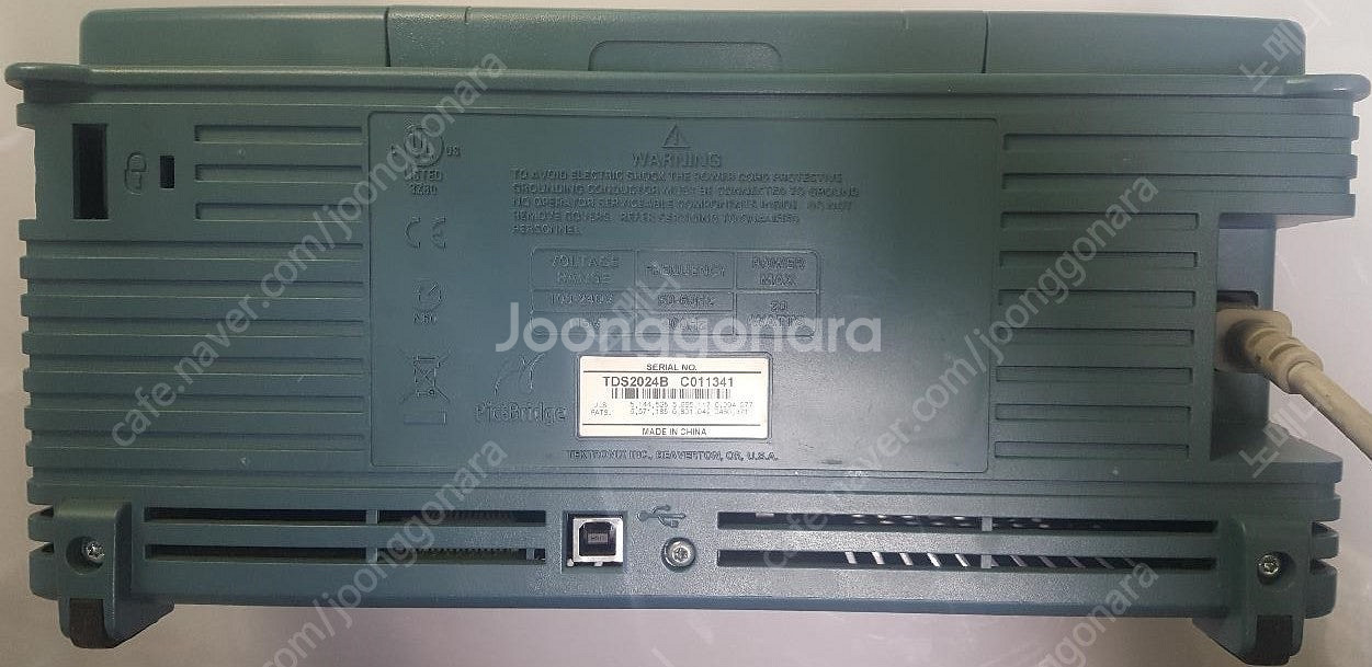 4채널 오실로 스코프(TSD 2024B 200MHz 2...--4