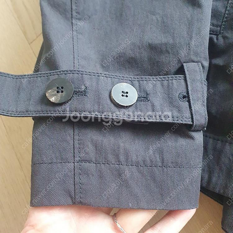 한섬 sjsj 트렌치 코트 자켓--2